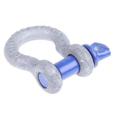 RS PRO Bow Shackle, Zinc Plated Steel, 2t