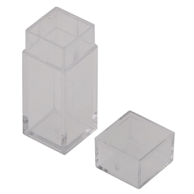 Licefa Transparent Compartment Box, 19mm x 6mm x 6mm