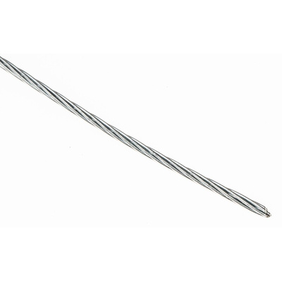 RS PRO Galvanised Metal Wire Rope, 50m