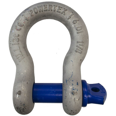 RS PRO Bow Shackle, Alloy Steel, 12t