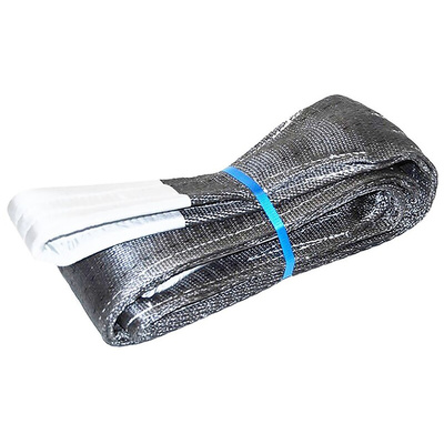 RS PRO 2m Grey Lifting Sling Webbing, 4t