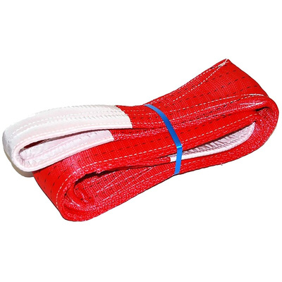 RS PRO 6m Red Lifting Sling Webbing, 5t