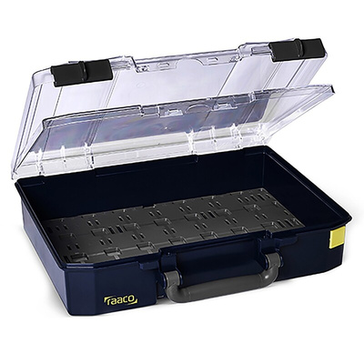 Raaco 1 Cell Blue Polypropylene Compartment Box, 83mm x 337mm x 278mm