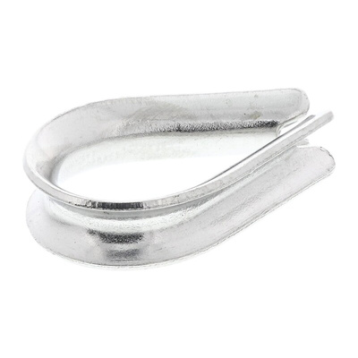 RS PRO Stainless Steel Thimble For Use With 3mm Diameter Wire Rope