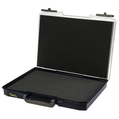 Raaco Blue PC, PP Compartment Box, 55mm x 415mm x 330mm