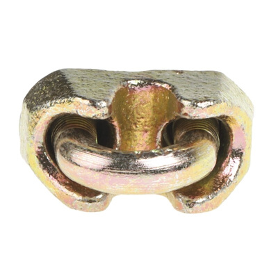 RS PRO Steel 5mm Diameter Wire Rope Clamp