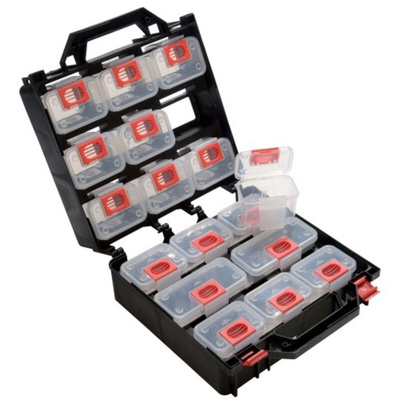 SAM 14 Cell Plastic Storage Box, 350mm x 300mm x 145mm