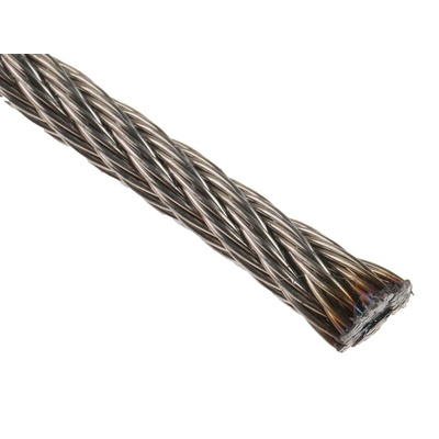 RS PRO Stainless Steel Wire Rope, 75m
