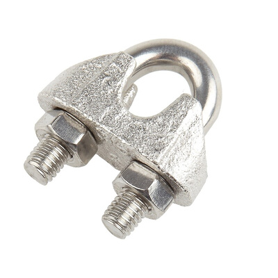 RS PRO Stainless Steel 6mm Diameter Wire Rope Clamp