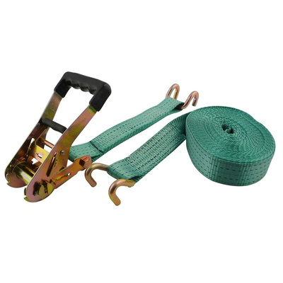 RS PRO 8.5 ± 0.5mm Clawhook Ratchet Strap, 50mm Wide, 5000kg Breaking Strain