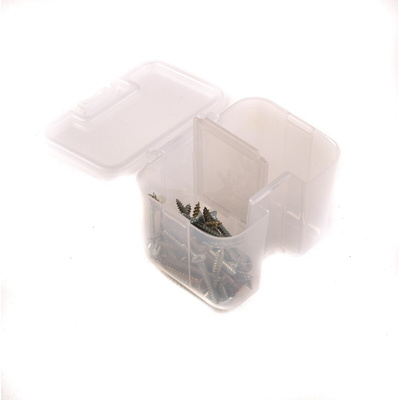 RS PRO 18 Cell Red, White Plastic Compartment Box, 330mm x 330mm x 130mm