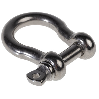RS PRO Bow Shackle, Stainless Steel, 0.3t