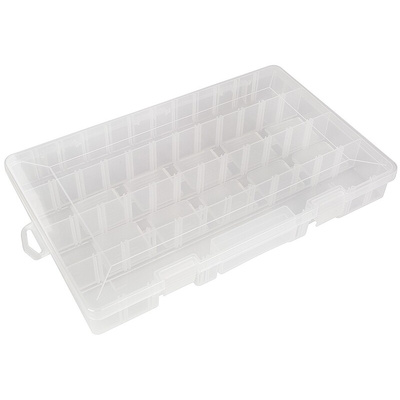 Plano 23 Cell PP, Adjustable Compartment Box, 47.63mm x 355.6mm x 228.6mm