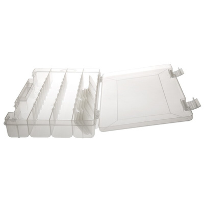 Plano 21 Cell PP, Adjustable Compartment Box, 44.45mm x 276.23mm x 184.14mm