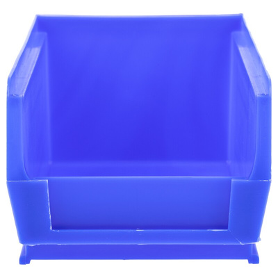 RS PRO PP Storage Bin, 76mm x 101mm, Blue