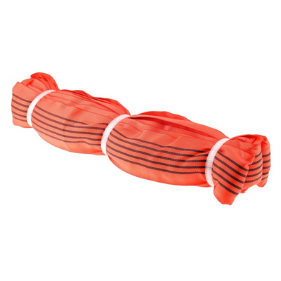 RS PRO 2m Red Lifting Sling Round, 5t