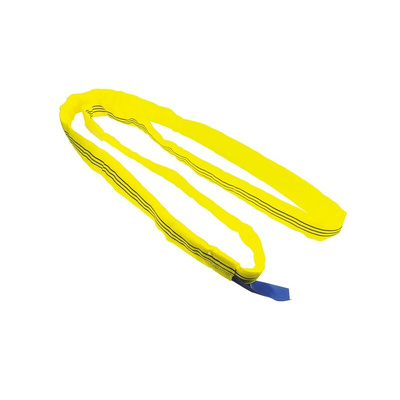 RS PRO 1.5m Yellow Lifting Sling Round, 3t