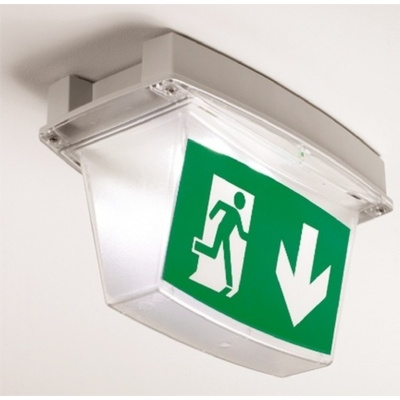 Crompton Lighting Emergency Exit Sticker for use with Emergency Lighting