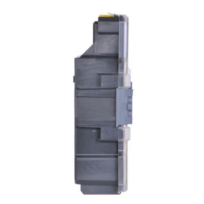 Stanley 6 Cell Black, Yellow PC, Adjustable Compartment Box, 359mm x 115mm x 261mm