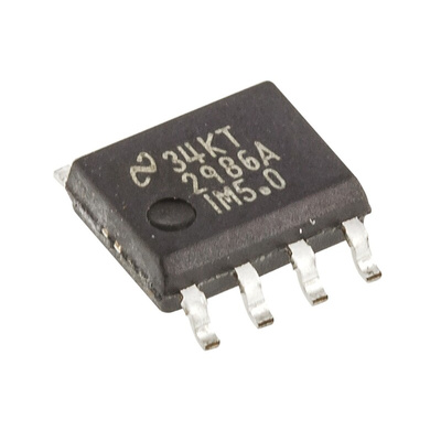 Texas Instruments LP2986AIM-5.0/NOPB, 1 Low Dropout Voltage, Voltage Regulator 200mA, 5 V 8-Pin, SOIC