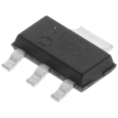 Microchip MIC2920A-12WS, 1 Low Dropout Voltage, Voltage Regulator 400mA, 12 V 3 + Tab-Pin, SOT-223