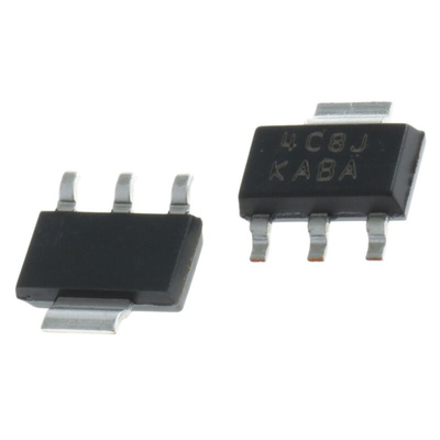 Texas Instruments LM2936MP-3.3/NOPB, 1 Low Dropout Voltage, Voltage Regulator 50mA, 3.3 V 3+Tab-Pin, SOT-223