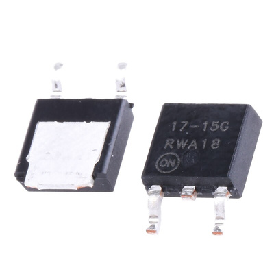 onsemi NCP1117DT15RKG, 1 Low Dropout Voltage, Voltage Regulator 1A, 1.5 V 3-Pin, DPAK