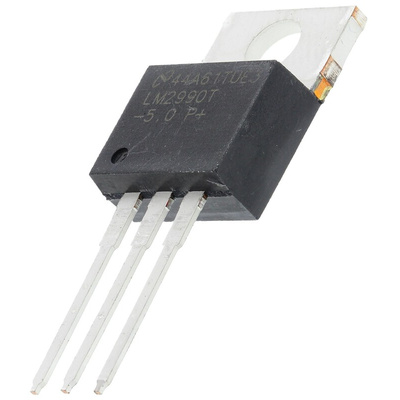 Texas Instruments LM2990T-5.0/NOPB, 1 Low Dropout Voltage, Voltage Regulator 1A, -5 V 3-Pin, TO-220