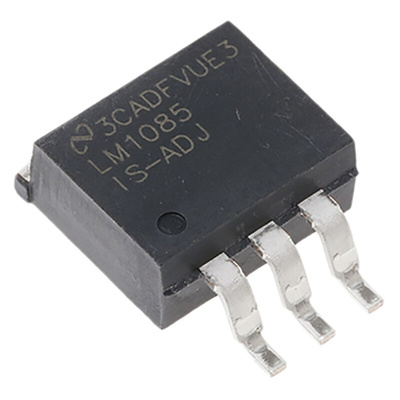 Texas Instruments LM1085IS-ADJ/NOPB, 1 Low Dropout Voltage, Voltage Regulator 3A 3-Pin, D2PAK (TO-263)