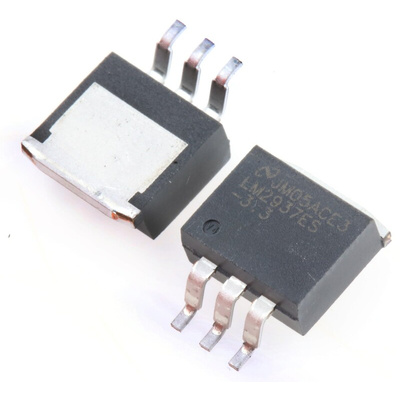 Texas Instruments LM2937ES-3.3/NOPB, 1 Low Dropout Voltage, Voltage Regulator 500mA, 3.3 V 3-Pin, D2PAK (TO-263)