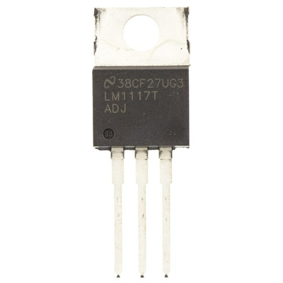 Texas Instruments LM1117T-ADJ/NOPB, 1 Low Dropout Voltage, Voltage Regulator 1.5A, 1.25 → 13.8 V 3-Pin, TO-220