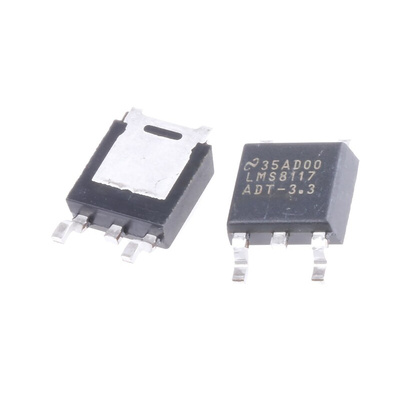 Texas Instruments LMS8117ADT-3.3/NOPB, 1 Low Dropout Voltage, Voltage Regulator 1A, 3.3 V 3-Pin, TO-252