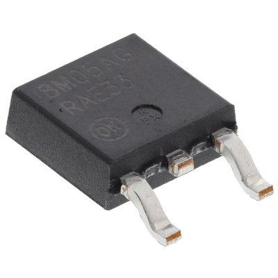 onsemi MC78M05ABDTG, 1 Linear Voltage, Voltage Regulator 700mA, 5 V 3-Pin, D-PAK