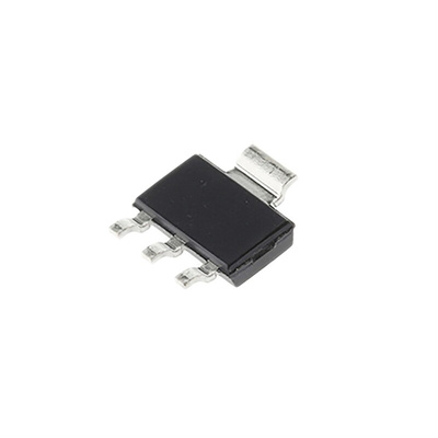 Texas Instruments TLV1117-50CDCY, 1 Low Dropout Voltage, Voltage Regulator 800mA, 5 V 3+Tab-Pin, SOT-223