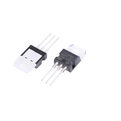 STMicroelectronics LF33ABV, 1 Low Dropout Voltage, Voltage Regulator 500mA, 3.3 V 3-Pin, TO-220
