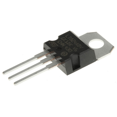 STMicroelectronics L7824ABV, 1 Linear Voltage, Voltage Regulator 1A, 24 V 3-Pin, TO-220