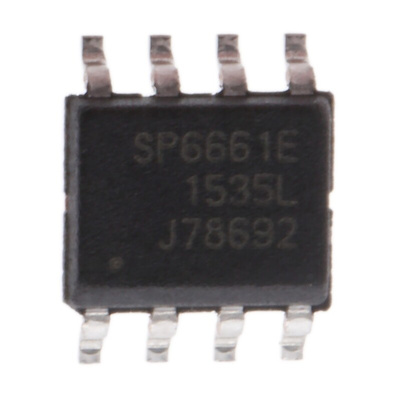 MaxLinear SP6661EN-L Charge Pump, Regulator 200mA, -1.5, 5 → -5, 10 V, 1250 kHz 8-Pin, SOIC