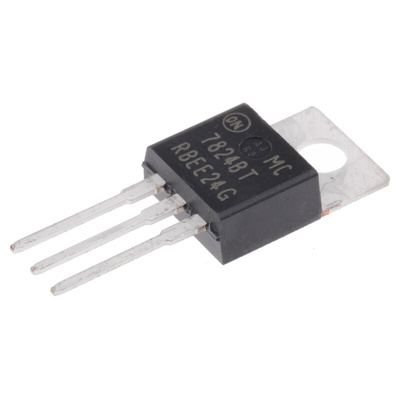 onsemi MC7824BTG, 1 Linear Voltage, Voltage Regulator 1A, 24 V 3-Pin, TO-220