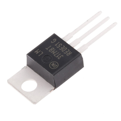 onsemi LM317MBTG, 1 Linear Voltage, Voltage Regulator 900mA, 1.2 → 37 V 3-Pin, TO-220