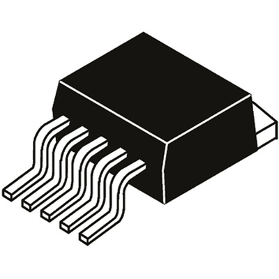 Infineon TLE4275GATMA1, 1 Low Dropout Voltage, Voltage Regulator, 4.9 → 5.1 V 5-Pin, D2PAK (TO-263)