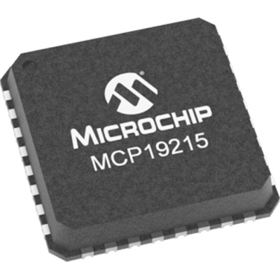 Microchip MCP19215-E/S8, Dual Buck Boost Switching, Buck Boost Controller 35A, 4.75 → 5.25 V, 2 MHz 32-Pin, QFN