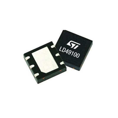 STMicroelectronics LD49100PU10RY Low Noise LDO, Voltage Regulator 1A 6-Pin, DFN6