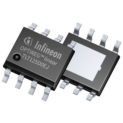 Infineon TLT125D0EJXUMA1, 1 Linear Voltage, Linear Voltage Regulator 250mA, 45 V 8-Pin, PG-DSO