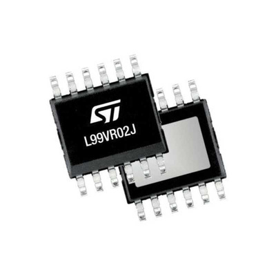 STMicroelectronics L99VR02J, 1 Linear Voltage, Voltage Regulator 500mA, -0.3 → 6 V 12-Pin, PowerSSO-12