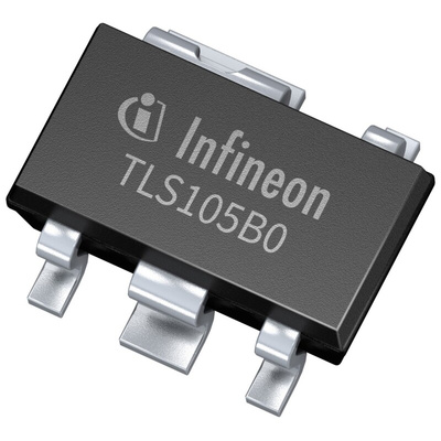 Infineon TLS105B0MBHTSA1, 1 Low Dropout Voltage, Voltage Regulator 50mA 5-Pin, SCT-595