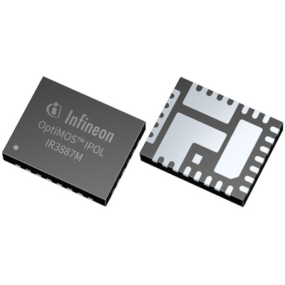 Infineon IR3887MTRPBFAUMA1, 1 DC-DC, Voltage Regulator 30A, 0.6 V, 2 MHz 29-Pin, QFN