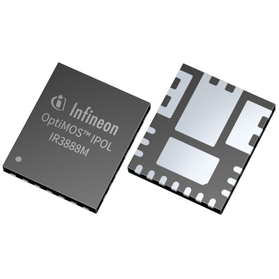 Infineon IR3888MTRPBFAUMA1, 1 DC-DC, Voltage Regulator 25A, 0.6 V, 2 MHz 22-Pin, QFN