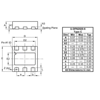 DiodesZetex AP7387-30FDC-7, 1, Voltage Regulator 150mA, 3 V