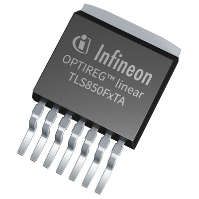 Infineon TLS850F2TAV50ATMA1, Dual Linear Voltage, Voltage Regulator 500mA, 3.3 or 5 V