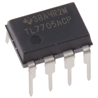 Texas Instruments Voltage Supervisor 4.6V max. 8-Pin PDIP, TL7705ACP